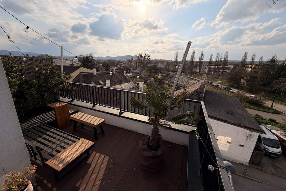 PREISREDUKTION! Moderne Dachgeschosswohnung mit atemberaubender Dachterrasse und Stellplatz inklusive!, Wohnung-kauf, 449.000,€, 1230 Wien 23., Liesing