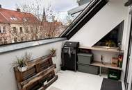 Graz: Charmante Altbau-2-Zimmer-Dachgeschosswohnung – sonnige Loggia Richtung Westen - vermietet bis 31.12.2028!