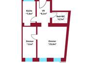 Vollsanierte 2-Zimmer-Wohnung in generalsaniertem Altbau