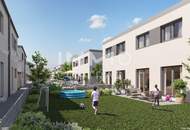 Wohnen in familiärer Anlage - Moderne, ruhige Doppelhaushälfte in Stoob - Mietkauf