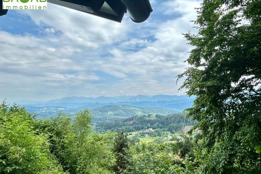 Exklusives Einfamilienhaus über dem Wörthersee mit traumhaftem Panoramablick und malerischen Garten, Haus-kauf, 595.000,€, 9062 Klagenfurt Land