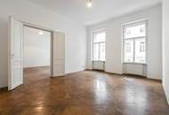 NÄHE 1. BEZIRK, DONAUKANAL UND AUGARTEN | Stilaltbauwohnung mit Potenzial | ca. 3,60 m Raumhöhe | Teils Hoflage | Rembrandtstraße