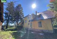 Aus alt mach neu - Historisches Einfamilienhaus in Alleinlage am Hügel in Bad Großpertholz mit großem Garten. - WOHNTRAUM