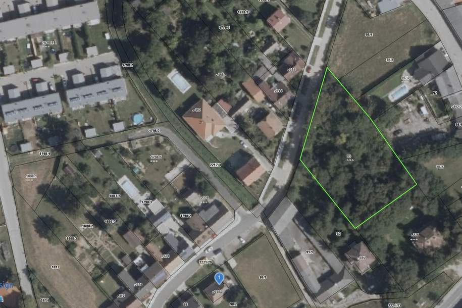 TOP ! Sehr schönes Baugrundstück in Siedlungslage - MISTELBACH/WILFERSDORF, Grund und Boden-kauf, 120.000,€, 2193 Mistelbach