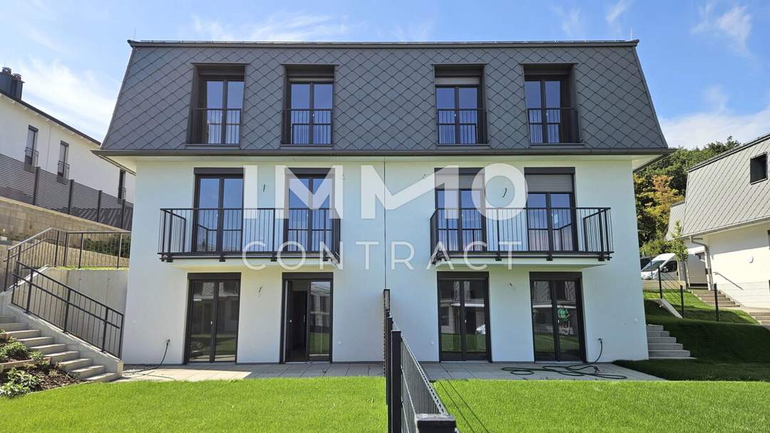 Mietkauf: Traumlage in Bad Sauerbrunn - helle, moderne Doppelhaushälfte mit Weitblick