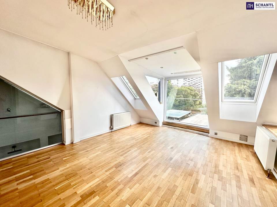 **LUXUS historische Villa in Gersthof** mit Großem Garten und Dachterrasse ++ Garage und Personenlift im Haus ++ Zinshaus ++ Zinsvilla