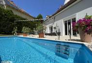 Exklusive Villa mit privatem Pool und idyllischem Garten in Toplage von Wien-Hietzing!