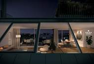 UP IN THE SKY: Unverbaubarer Weitblick - Penthouse auf drei Ebenen mit mit Dachterrasse