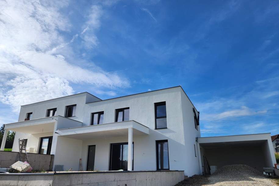 Neugebautes Luxushaus 695.000 Euro Ziegelmassiv mit Fernsicht, Pool,Doppelhäuser 495.000 mit Pool, Haus-kauf, 4175 Urfahr-Umgebung