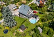 Vielseitiges Wohnhaus mit Garten, Pool & Ausblick – Ruhelage in Eichgraben