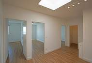 Penthouse-Wohnung | 131 m² Wfl. | 80 m² Dachterrasse mit 270°-Ausblick | PKW-Stellplatz | riesiger Gemeinschaftsgarten | im Zentrum