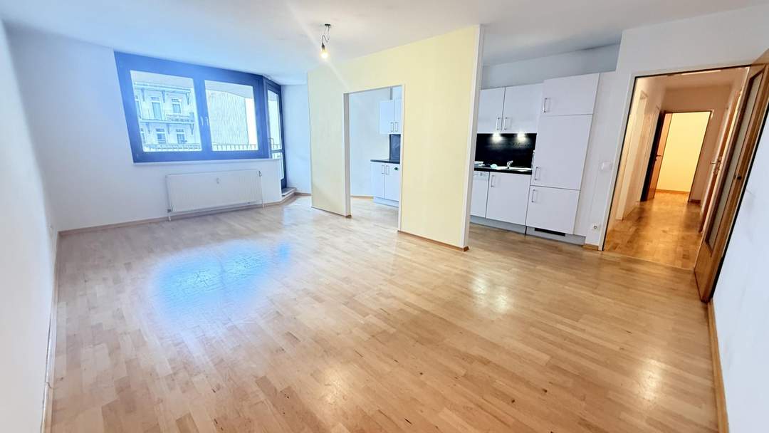 Großzügig geschnittene 3-Zimmer-Neubauwohnung mit 34m² Terrasse/Loggia!