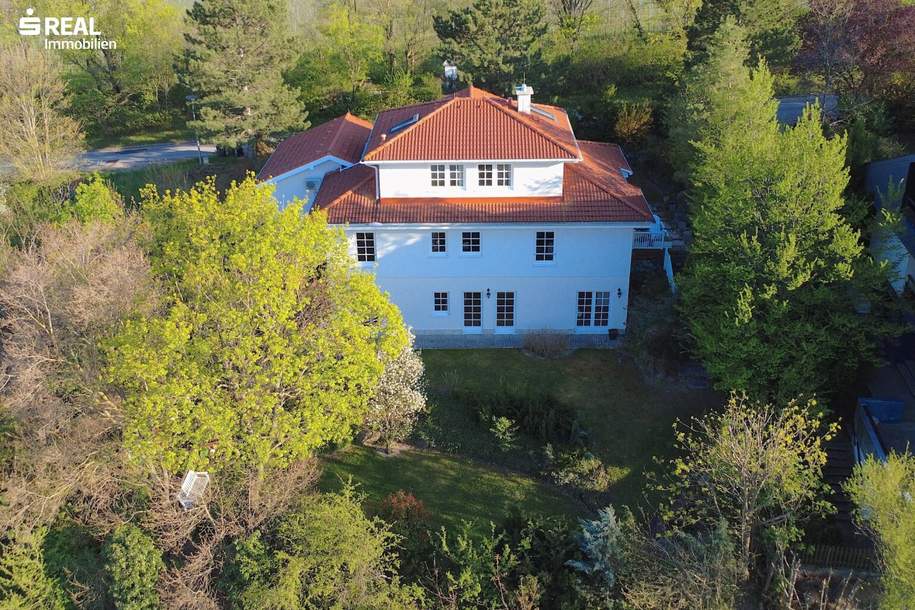 Exklusive Villa in den Weinbergen - traumhafter Ausblick, Haus-kauf, 1.895.000,€, 2344 Mödling