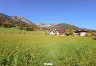 Baugrundstück in Sonnenlage mit 360° Bergpanorama!