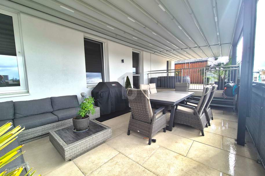 STILVOLLE DACHGESCHOSS-OASE MIT XXL-TERRASSE, Wohnung-kauf, 799.000,€, 2320 Bruck an der Leitha