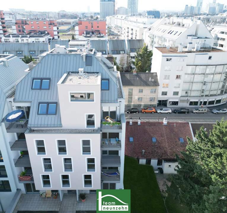 Modernes Wohnen in Top-Lage: Erstbezug Wohnung mit Garten &amp; Terrasse in 1220 Wien - JETZT ANFRAGEN