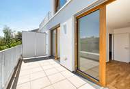 Attraktive 2-Zimmer-Wohnung mit Terrasse auf Wohnebene !