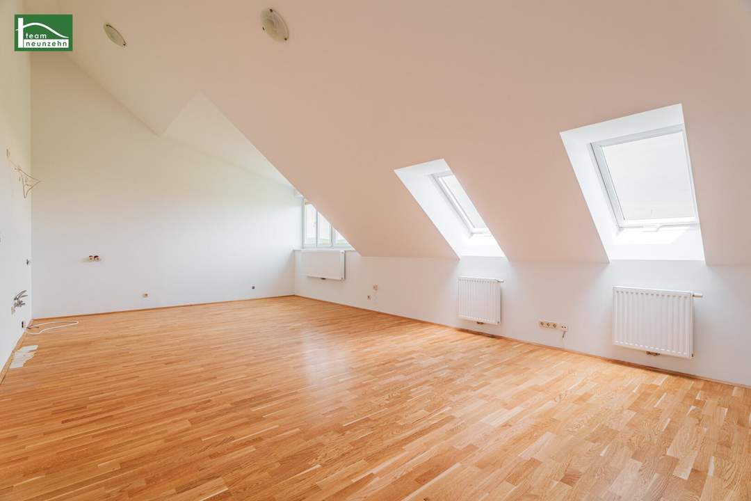 Panoramablick-Wohnung mit Dachterrasse nahe U6 Meidling zwischen Schönbrunn und Wienerberg - Frisch renoviert!