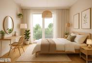 "DONAU PERLE" Wohnen im Grünen: Großzügige 4-Zimmer DG-Wohnung mit zwei Balkonen und Parkblick!