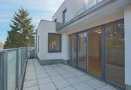 luxuriös, großzügig und modern mit Terrasse und Grünblick