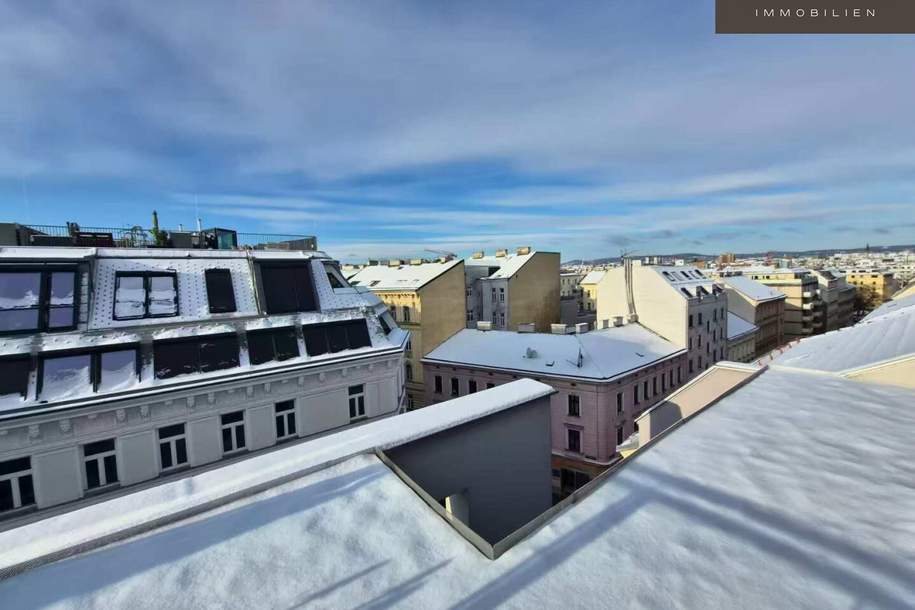 Stilvolles City-Refugium mit Kamin und Dachterrasse!, Wohnung-miete, 2.495,00,€, 1050 Wien 5., Margareten