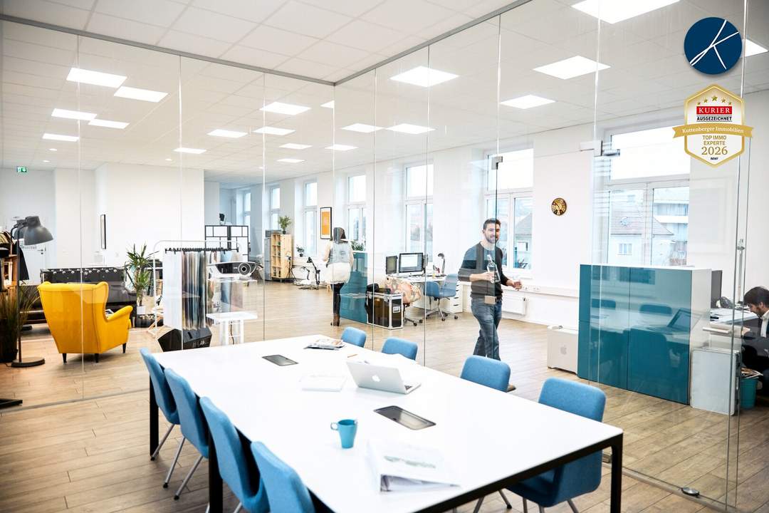 Großraumbüro in INNENSTADTNÄHE inkl. PARKPLÄTZEN
