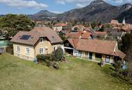 Idyllisches Herrenhaus mit 2.432 m² teilbarem, ebenem Baugrund (Dichte 0,3-0,8) in Frohnleiten