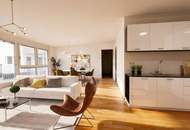 Erstbezug! Sehr schön aufgeteilte 3-Zimmer Wohnung mit 24 m2 Terrasse (Nähe Floridsdorfer Bahnhof)
