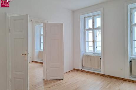 Stilvolles Büro in generalsaniertem Biedermeierhaus mit Gartenzugang – 1090 Wien, Gewerbeobjekt-miete, 2.950,00,€, 1090 Wien 9., Alsergrund