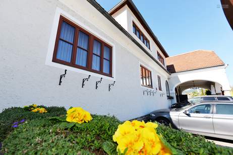 TRADITIONSREICHER WINZERHOF MIT PENSION &amp; HEURIGEN IN BESTER WACHAUER LAGE, Gewerbeobjekt-kauf, 2.800.000,€, 3601 Krems(Land)