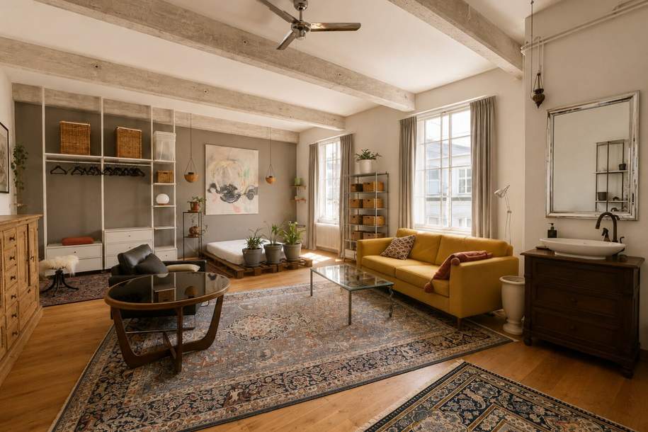 TOP-Lage - ATELIER in LOFT-GEBÄUDE, Gewerbeobjekt-kauf, 448.000,€, 1070 Wien 7., Neubau
