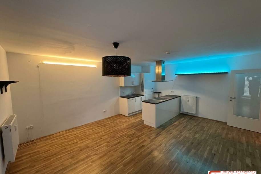 Helle 2-Zimmer-Gartenwohnung im EG, 54m², EBK, Fußbodenheizung, 1210 Wien, Miete €1.049, Wohnung-miete, 1.049,00,€, 1210 Wien 21., Floridsdorf