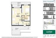 Dachgeschosswohnung mit 28 m² Terrasse – Neubau 2023, Klimaanlage, Kagran