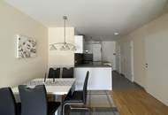 Moderne, möblierte 2-Zimmer-Mietwohnung mit XL-Loggia in Uni-Nähe in Klagenfurt