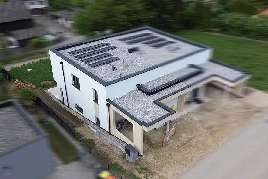 NEUER PREIS: Doppelhaushälfte in Melk samt Garten, LWP und PV-Anlage - belagsfertig (Haus Links), Haus-kauf, 428.000,€, 3390 Melk