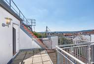 Dachgeschoss Maisonette mit sonniger Terrasse, Nähe U3 Hütteldorfer Straße