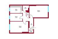 Generalsaniert &amp; sofort bezugsbereit: Helle 3-Zimmer-Wohnung in Toplage im 4. Bezirk