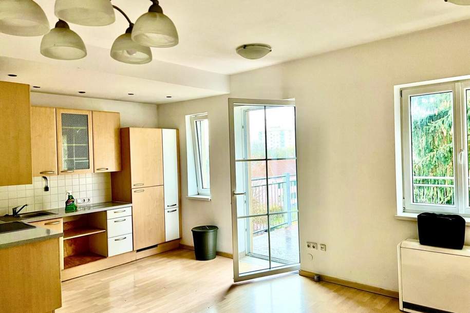 Geräumige 3-Zimmer-Wohnung mit Großem Balkon: Entspanntes Wohnen mit Freiluftflair,befristet vermietet., Wohnung-kauf, 145.000,€, 8020 Graz(Stadt)