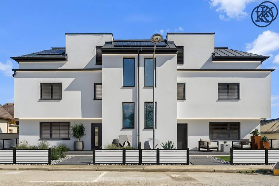 Doppelhaus-Neubau mit Garten, Terrasse &amp; Dachterrasse – Schlüsselfertig!, Haus-kauf, 659.000,€, 1230 Wien 23., Liesing