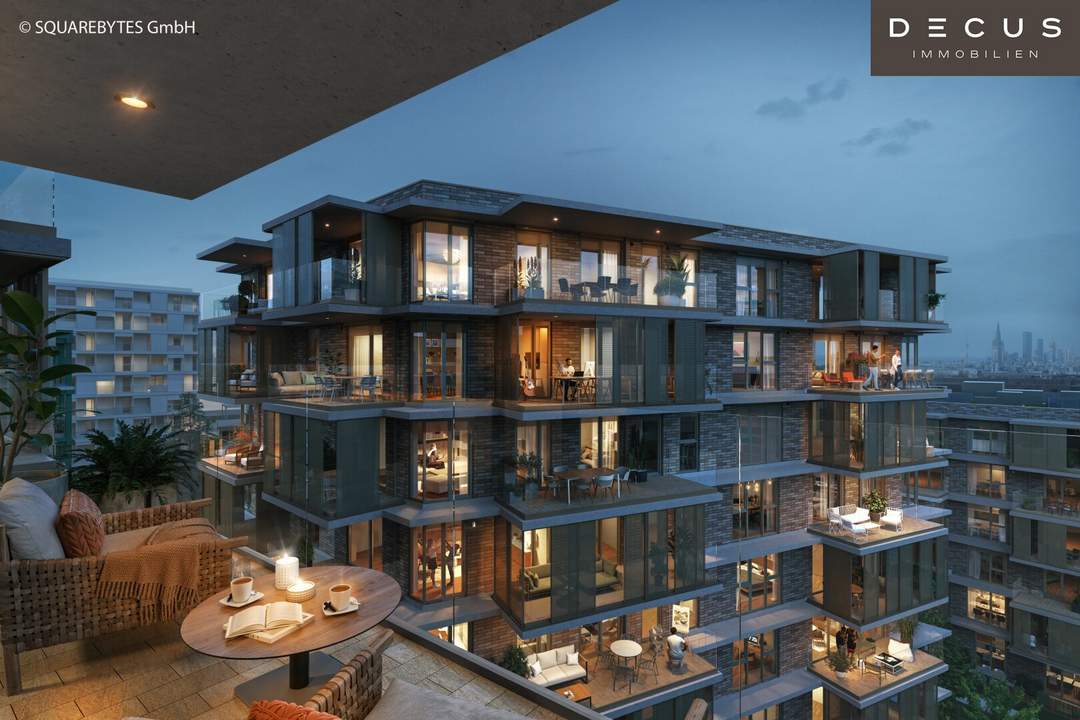 | VIER ZIMMER | BALKON | EIGENNUTZER | URBAN DAHEIM | VILLAGE IM DRITTEN | BAUFELD 13 | FERTIGSTELLUNG 2027