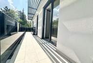 AKTIONSPREIS! Exklusive Doppelhaushälften inkl. Terrasse/Garten + Balkon! TRAUMAUSBLICK auf Burg Liechtenstein! SCHLÜSSELFERTIG!