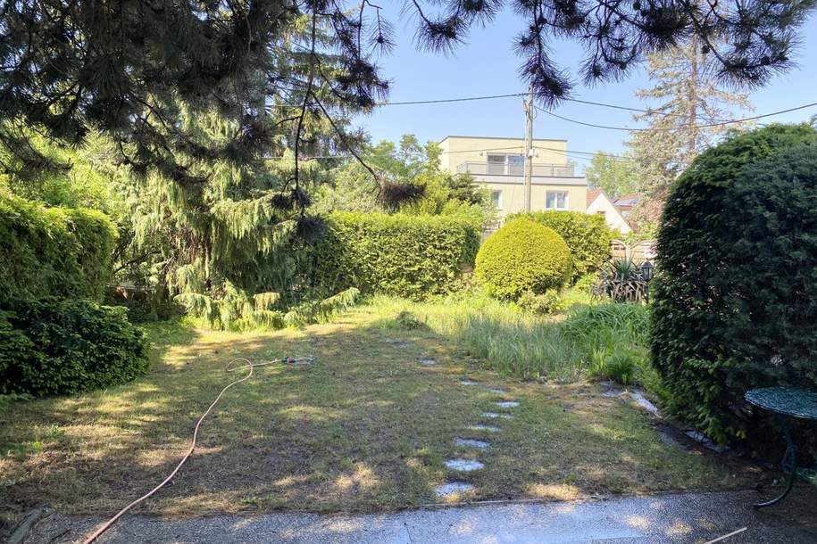 Kleingartenidylle mit Potenzial: Baugrund (ganzjähriges Wohnen) Nähe Alte Donau mit Ferienhaus, Grund und Boden-kauf, 549.000,€, 1220 Wien 22., Donaustadt