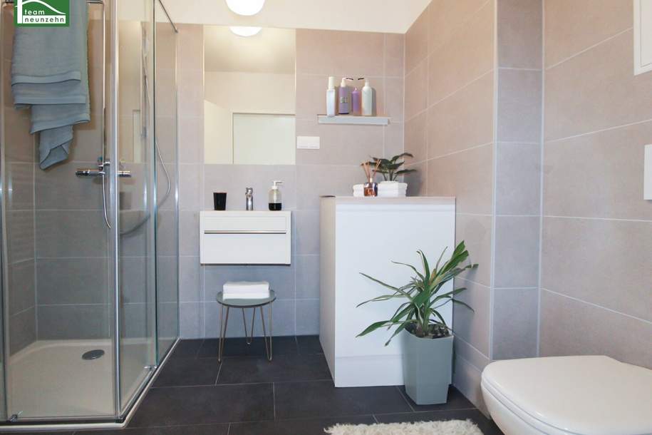 Hochwertige Kleinwohnung - Neubau-Erstbezug in Ruhelage mit U Bahn Anbindung! Terrasse und Garten. - WOHNTRAUM, Wohnung-kauf, 257.704,€, 1220 Wien 22., Donaustadt