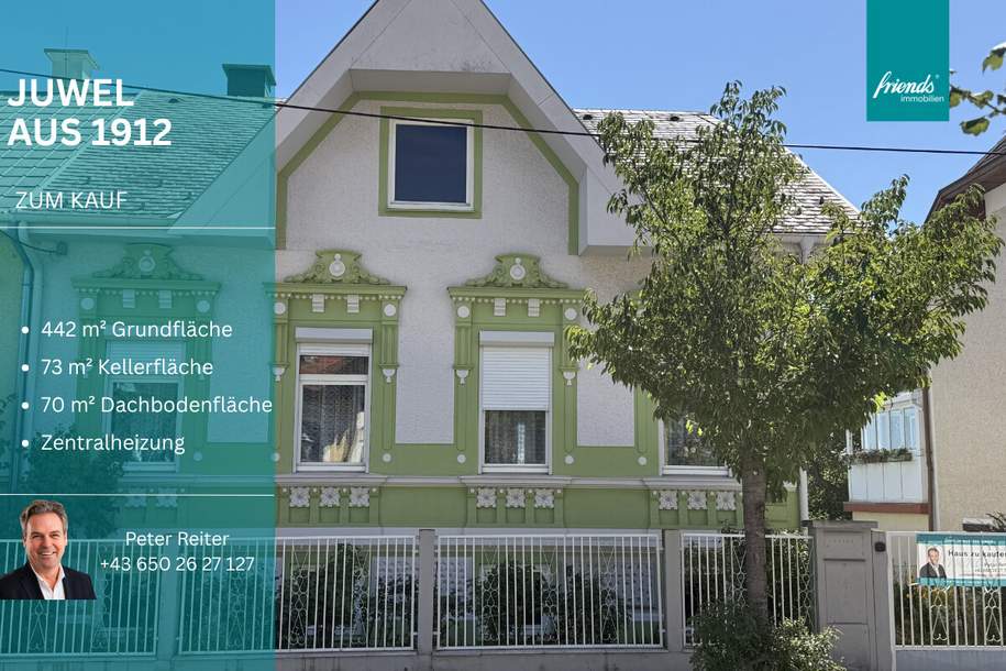 Juwel aus 1912, Haus-kauf, 650.000,€, 2352 Mödling