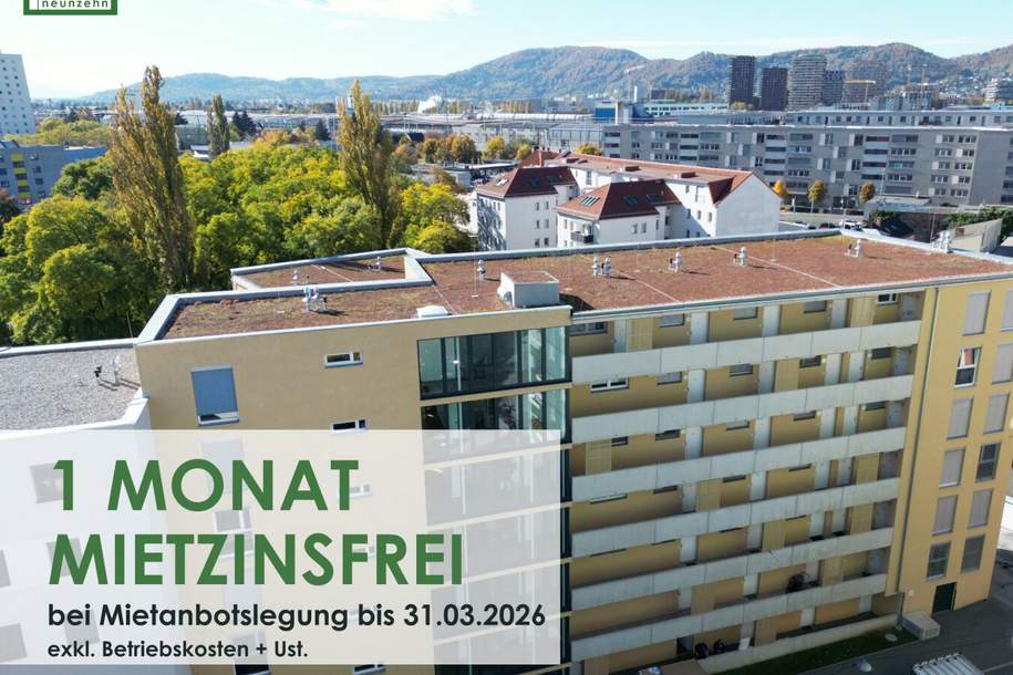 Gut geschnittene 2-Zimmer-Wohnung in Innenhofruhelage - ab 01.05.2026 verfügbar!, Wohnung-miete, 599,00,€, 8020 Graz(Stadt)