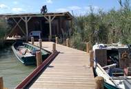 2 Seehütten in Rust am See, Offenes Wasser &amp; südliche Ruster Bucht