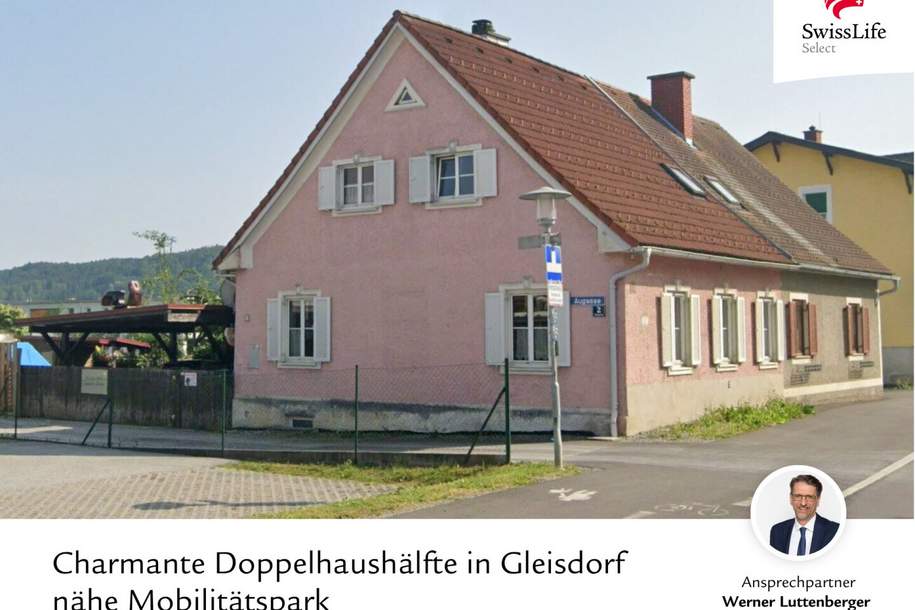 Charmante Doppelhaushälfte in Gleisdorf nähe Mobilitätspark, Haus-kauf, 269.000,€, 8200 Weiz