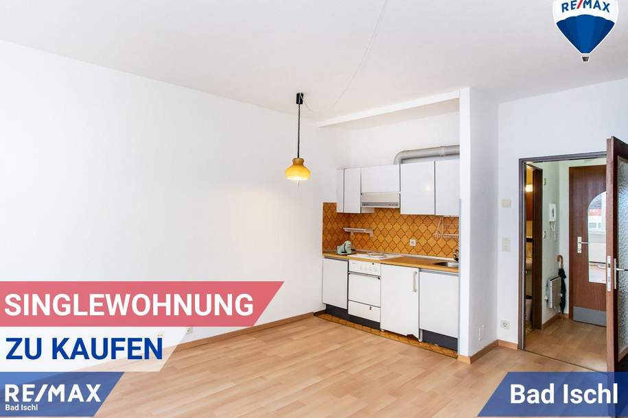 Singlewohnung als Zweitwohnsitz in zentrumsnaher Lage, Wohnung-kauf, 55.000,€, 4820 Gmunden