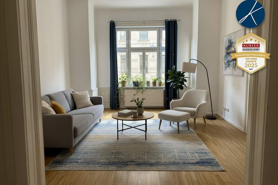 Traumhaftes Altbau-Juwel - kreisförmig begehbar!, Wohnung-kauf, 599.000,€, 1190 Wien 19., Döbling