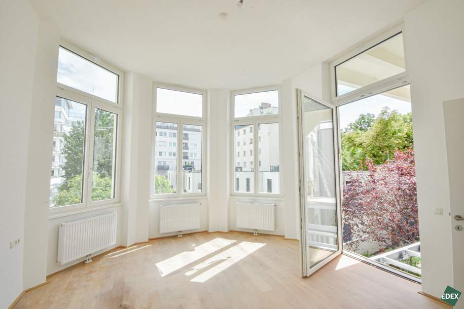Erstbezug: Schöne 4-Zimmer Altbauwohnung mit Balkon beim Rochusmarkt, Wohnung-miete, 2.778,77,€, 1030 Wien 3., Landstraße